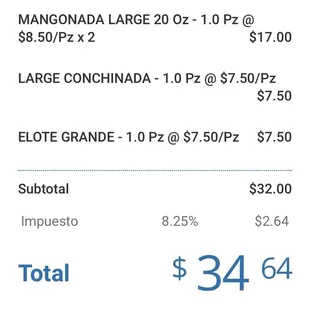 Receipt