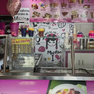 a hello kitty ice cream shop