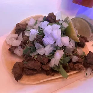 Asada taco