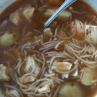 Lebanese Chicken Noodle Soup