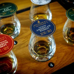 Enjoy a flight while touring Michter's Fort Nelson Distillery.