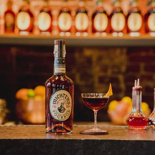 Michter's Manhattan available at The Bar at Fort Nelson