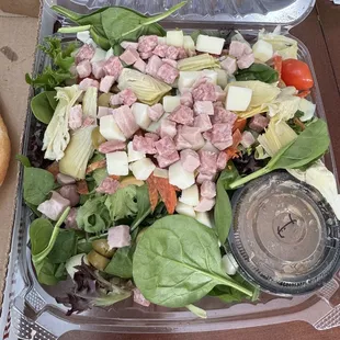 Large Antipasta salad no peppers