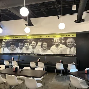 interior, oysters and mussels