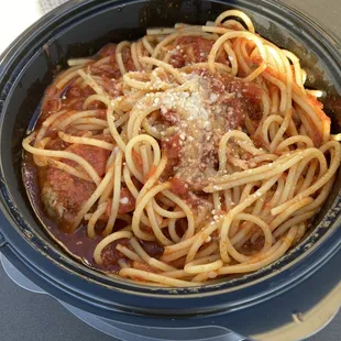 Spaghetti and Meatball