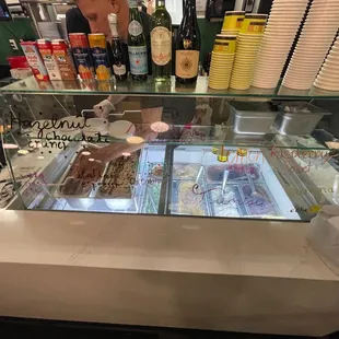 None of the 3 flavors of gelato we ordered online were actually available in the store. :-(