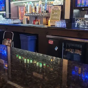 Beers on tap