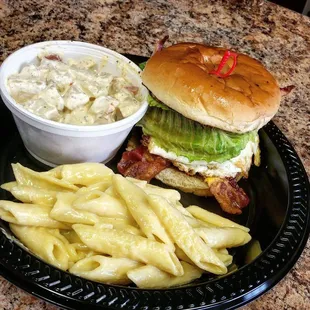 a plate of food