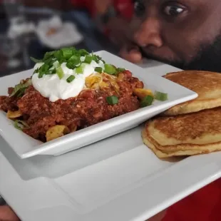 Mick and Shirley&apos;s Chilli with Hot Water Cornbread!!!