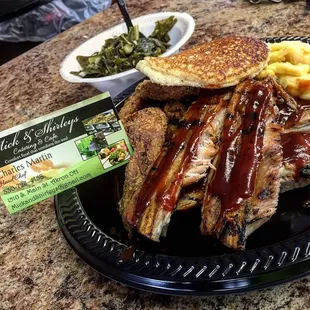 Rib and Chicken Combo!