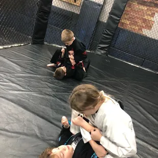 Kids Jiu Jitsu class