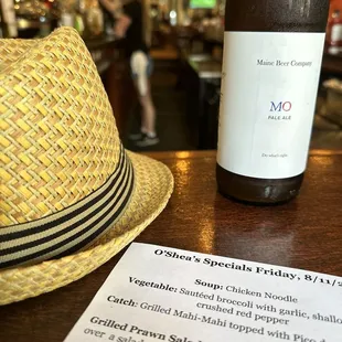 Having the Cold Pale Ale from Maine! MO Pale Ale  it&apos;s delicious...need to get some before its off the Special just $5.00 for a 16.9oz