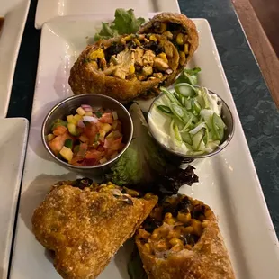 Southwestern Chicken Eggrolls