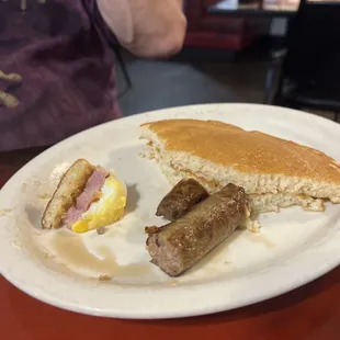 Sorry, I took pictures before we started but somehow they didn&apos;t turn out. So just to give you perspective lol it was delicious.