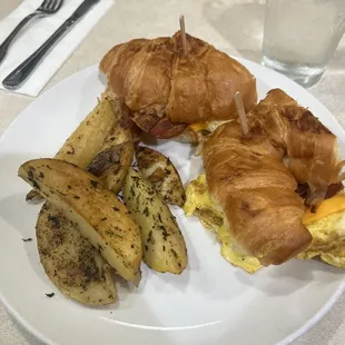 Bacon Breakfast Croissant