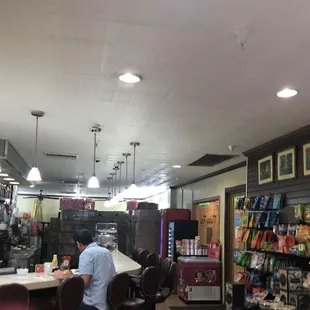 The lunch counter.