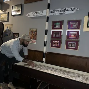 Me and my mans at Mickey Quinns