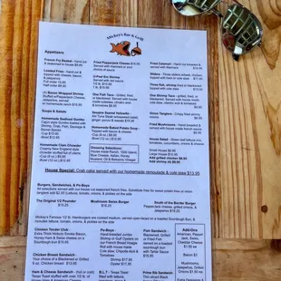 Menu 2022.05