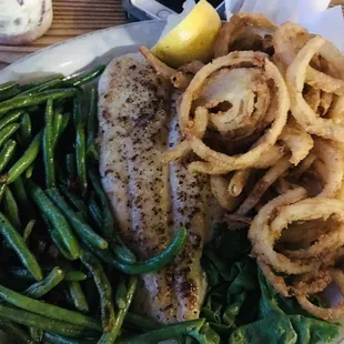 Grilled Flounder
