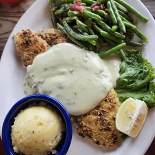 Pecan Crusted Flounder