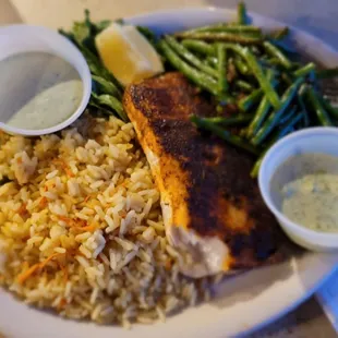 Blackened Mahi Mahi Sandwich