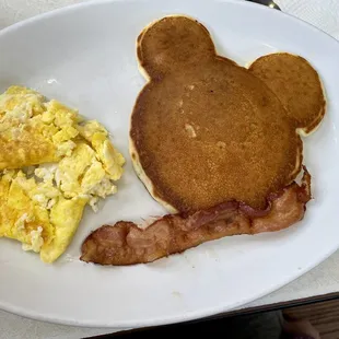 Kids pancake platter