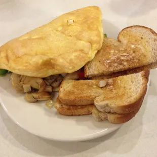 Big fluffy omelette!