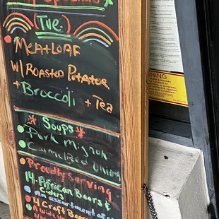 Todays specials