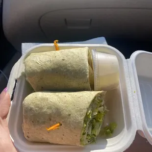 Caesar Salad Wrap