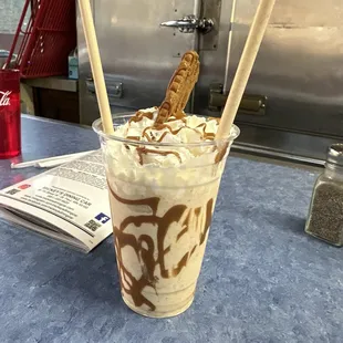 Biscoff cookie shake