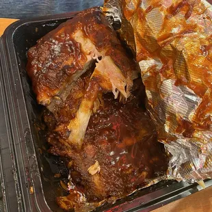 1/2 Slab BBQ Baby Back Ribs