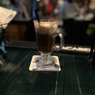 Peppermint hot chocolate