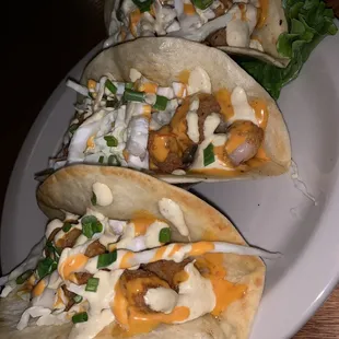 Shrimp tacos