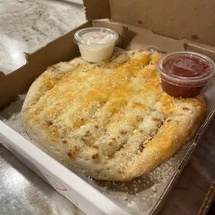 Triple cheese bread