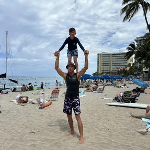 Practicing for summer tricks  @mickeysurfschool