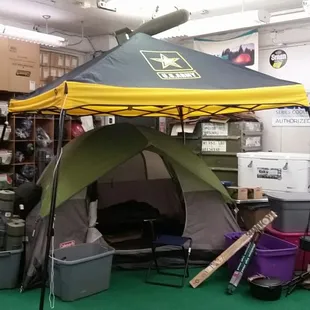 Camping gear!