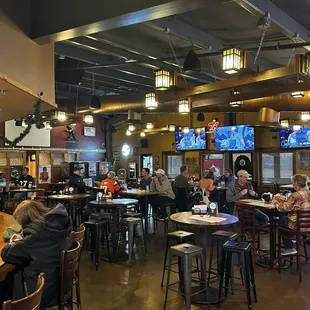 Sports bar side