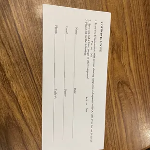 Contact tracing