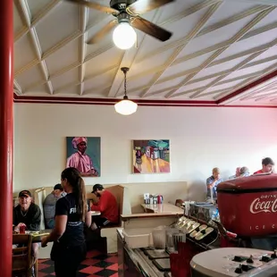 Dining Area at Mickie&apos;s Dairy Bar