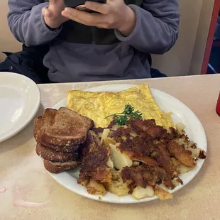 Reuben Omelette