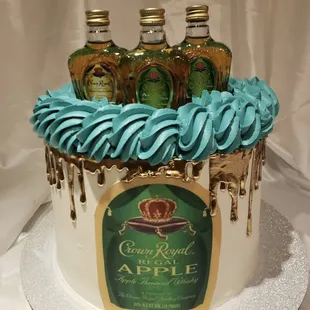 Crown Royal cake