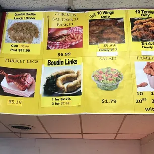 Menu October 2018