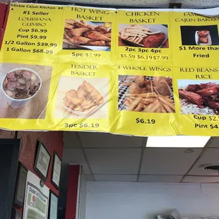 Menu October 2018