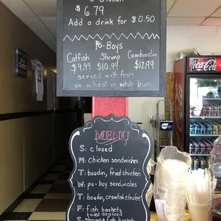Menu October 2018