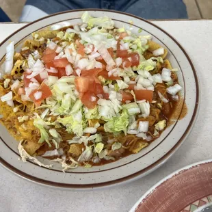 Frito pie was Tom's favorite.
