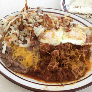 Carne Adovada breakfast