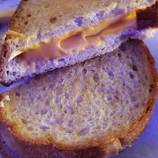 Grilled cheese with fries - sandwich was barely grilled and served cold