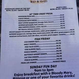Menu 7/2023