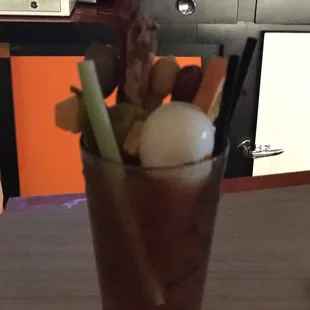Bloody Mary Breakfast from the Bloody Mary Bar