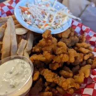 Clam strips should have a good chew to them and you can't convince me otherwise